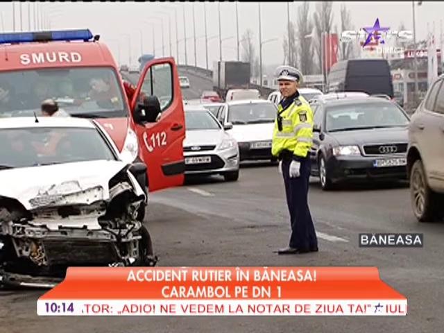Accident rutier &icirc;n Băneasa