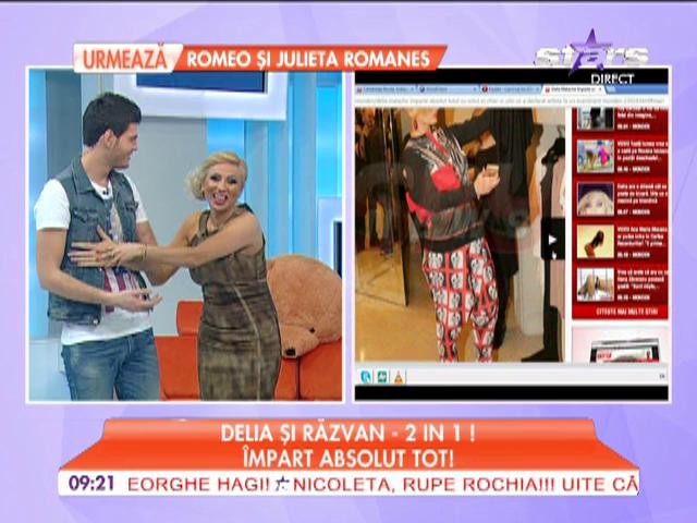 Delia și Răzvan &icirc;mpart absolut tot