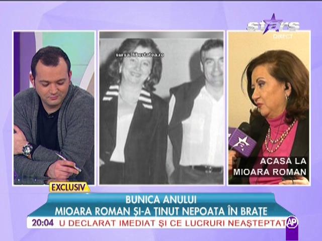 Mărioara Roman, o bunică emoționată