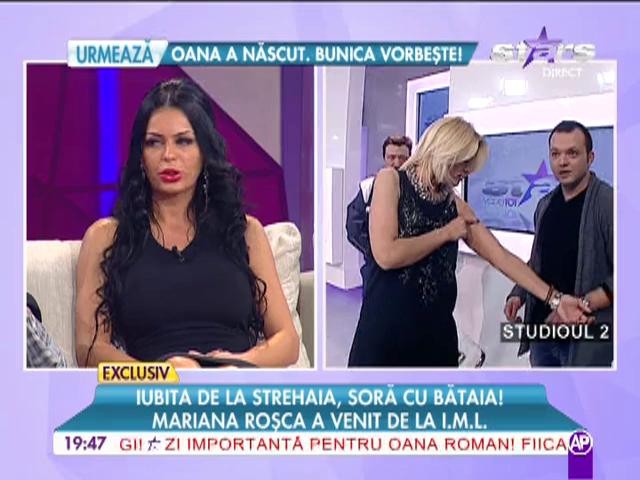 Reconstituirea bătăii dintre Mariana Roşca şi Renata