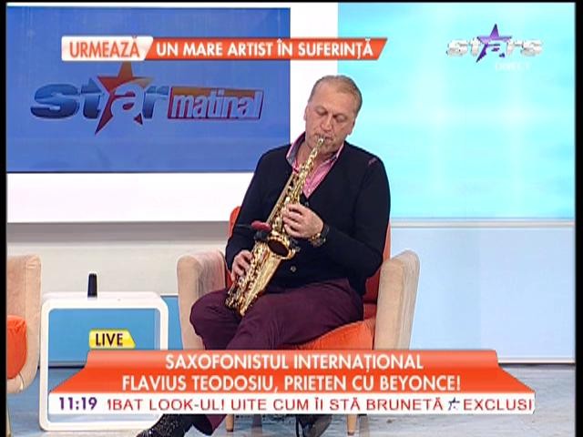 Flavius Teodosiu, prieten cu Beyonce