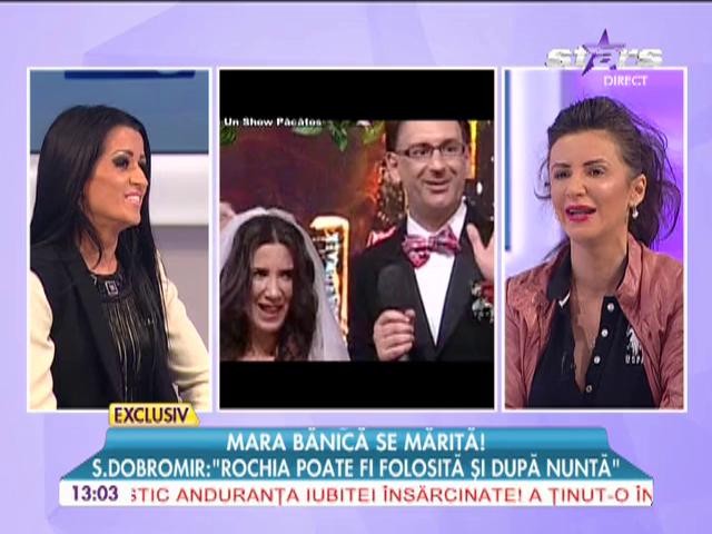 Mara Bănică se mărită