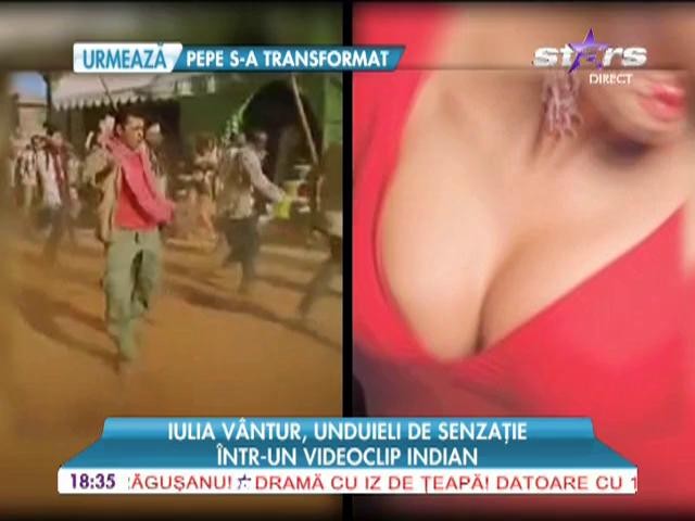 Iulia V&acirc;ntur, unduieli de senzaţie