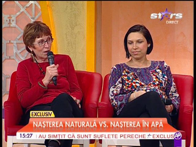 Naşterea naturală versus naşterea &icirc;n apă