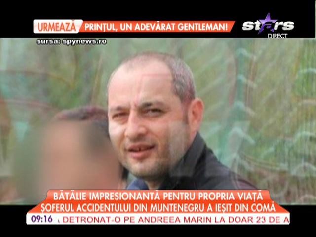Şoferul accidentului din Muntenegru a ieşit din comă
