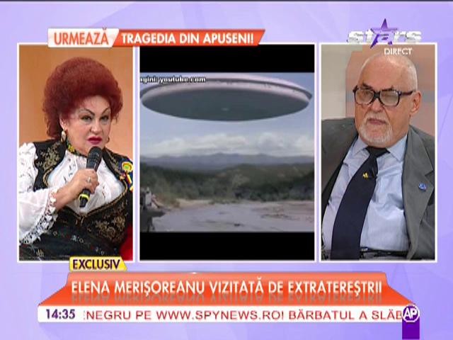 Elena Merişoreanu vizitată de extratereştrii
