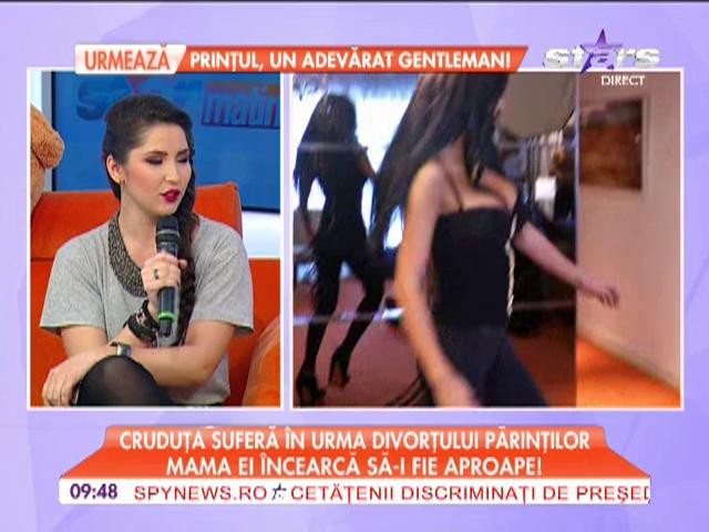 Cruduţa suferă &icirc;n urma divorţului părinţilor