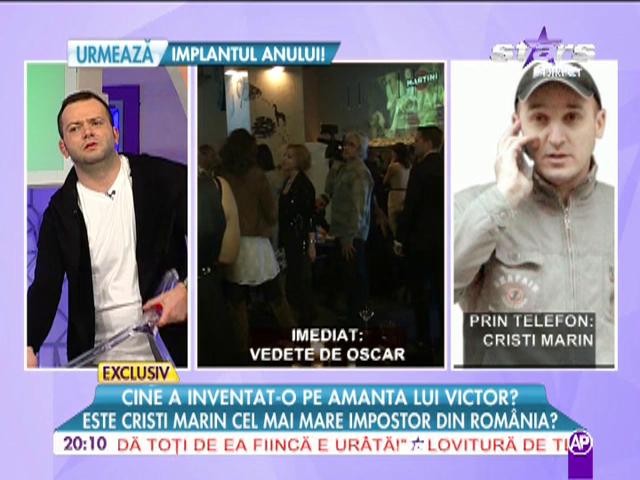 Cine a inventat-o pe amanta lui Victor