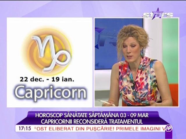 Horoscop sănătate săptămâna 03 - 09 martie