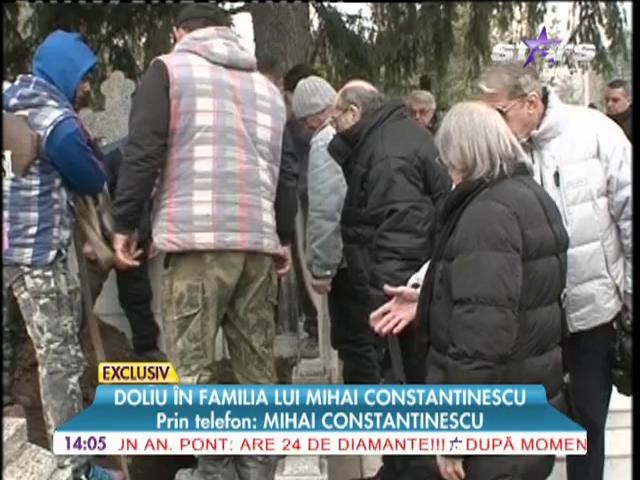 Doliu &icirc;n familia lui Mihai Constantinescu