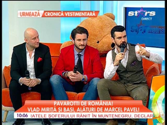 Vlad Miriță și Basi, alături de Marcel Pavel