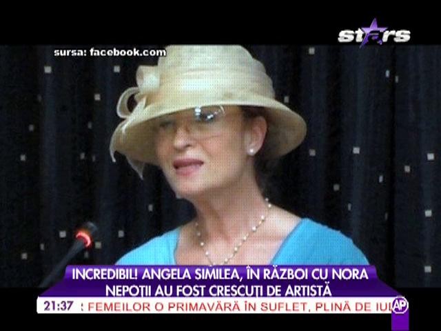 Angela Similea, în război cu nora