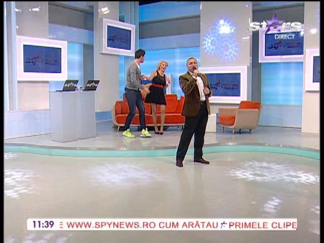 Jan Mocanu, tatal Deliei, la Star Matinal