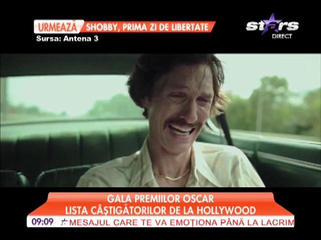 Lista castigatorilor de la Hollywood