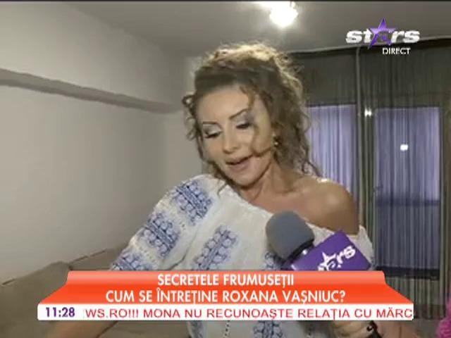 Cum se &icirc;ntreţine Roxana Vaşniuc