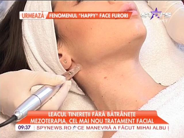Mezoterapia, cel mai nou tratament facial