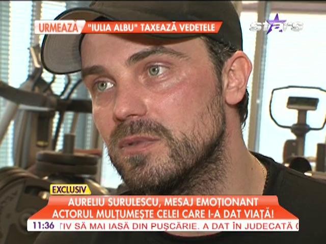 Aureliu Surulescu, mesaj emoţionant