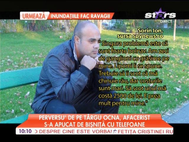 Perversu' de pe T&acirc;rgu Ocna s-a apucat de bişniţă cu telefoane