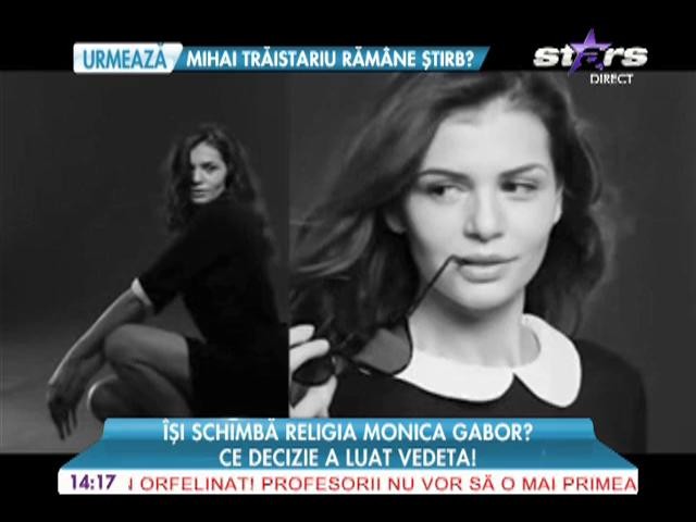 Monica Gabor ar putea deveni budistă