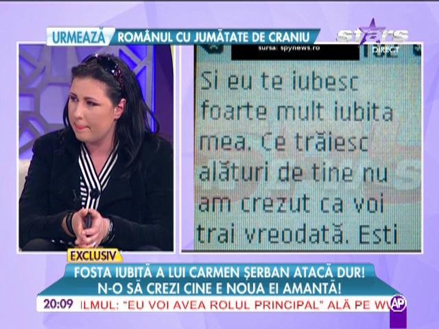 Iubita lui Carmen Serban