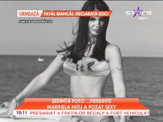Marinela Niţu a pozat sexy