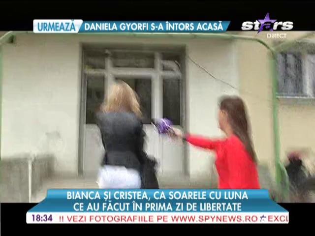 Bianca şi amantul Cristea, &icirc;n oraş, la 24 de ore după ce blonda a divorţat!