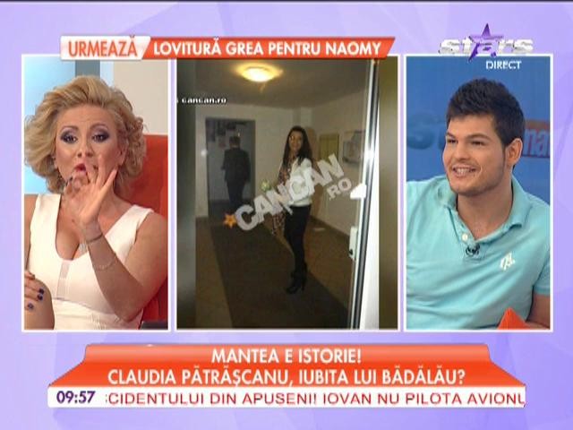 Claudia Pătrăşcanu, iubita lui Bădălău?