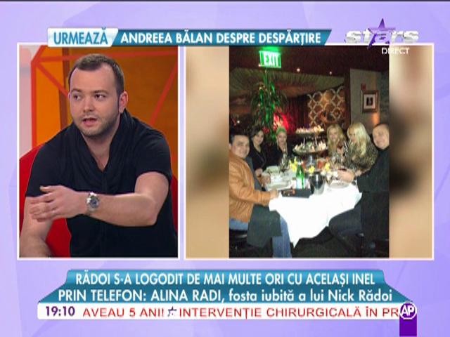 Alina Radi, fosta iubita a lui Nick Radoi