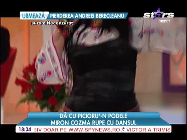 Miron Cozma rupe cu dansul