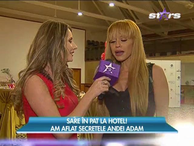 Anda Adam sare &icirc;n pat la hotel