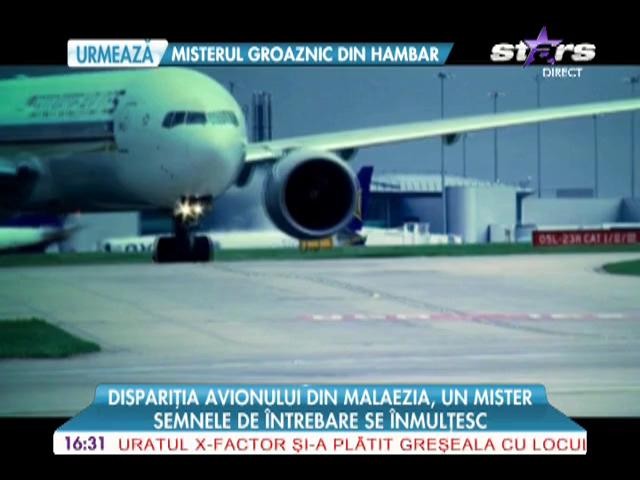Disparitia avionului din Malaezia