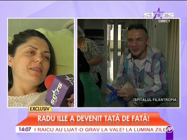 Radu Ille a devenit tată de fată