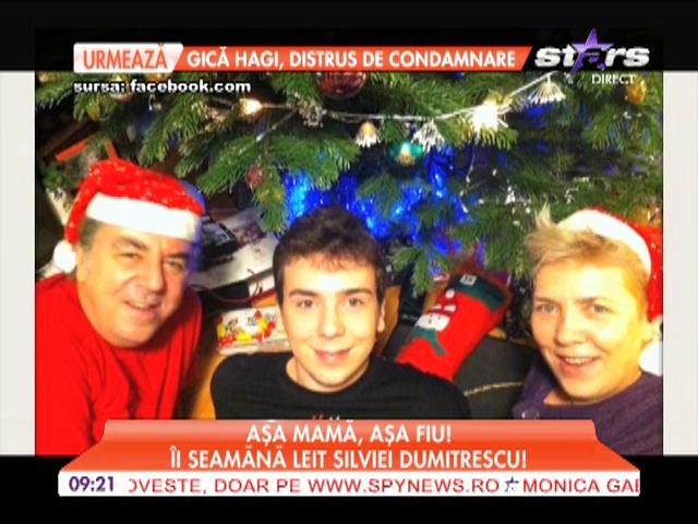 Iata cum arata fiul Silviei Dumitrescu!