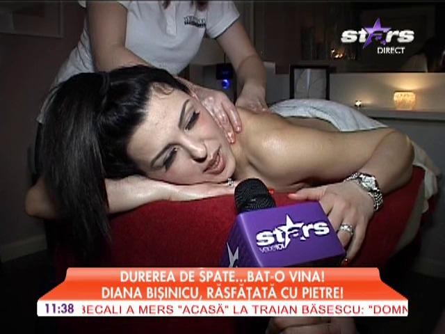 Diana Bisinicu, rasfatata cu pietre