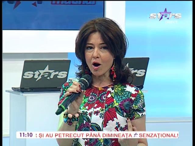 Oana Sarbu canta la Star Matinal