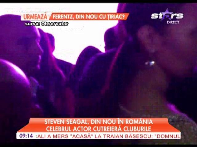 Steven Seagal s-a distrat &icirc;ntr-un club din Capitală