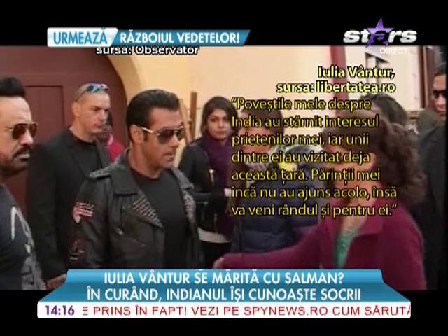 Iulia Vantur se marita?