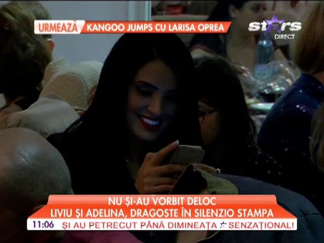 Liviu si Adelina s-au ignorat total