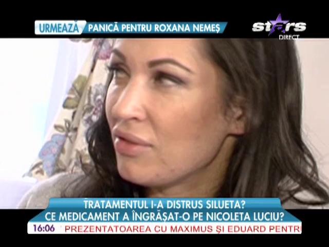 Ce medicament a &icirc;ngrăşat-o pe Nicoleta Luciu?