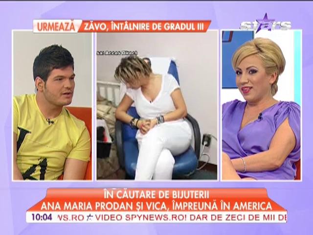 Ana Maria Prodan şi Vica, &icirc;mpreună &icirc;n America