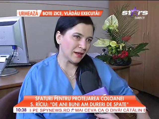 Silvana R&acirc;ciu, de urgenţă la medic