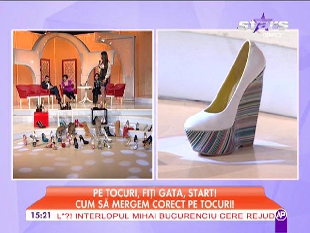 Cum să mergem corect pe tocuri