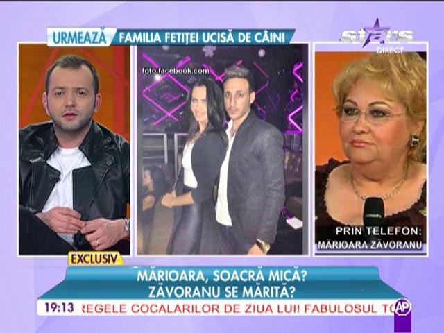 Mărioara Zăvoranu, despre viitorul sentimental şi profesional al fiicei ei
