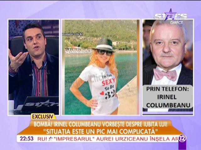 Irinel Columbenu vorbeste despre iubita lui!