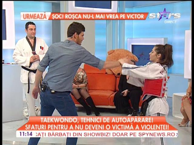 Taewkwondo, tehnici de autoapărare