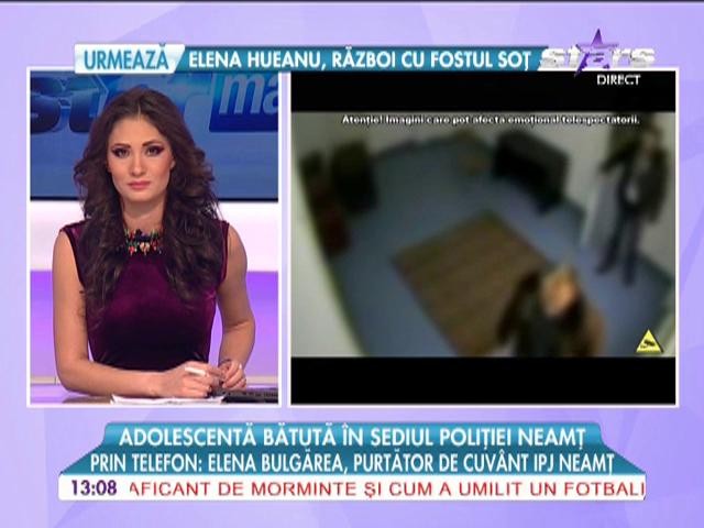 Adolescentă bătută &icirc;n sediul Poliţiei Neamţ