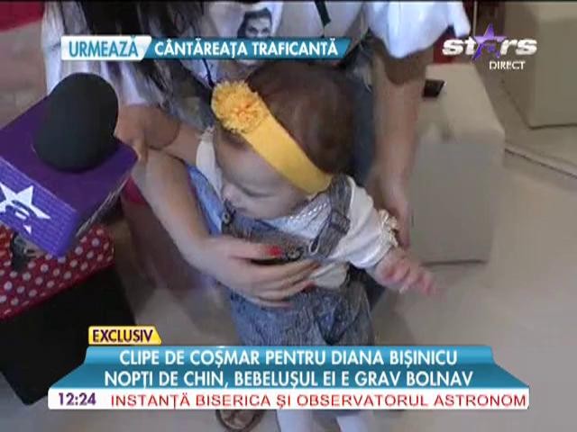 Clipe de coşmar pentru Diana Bişinicu