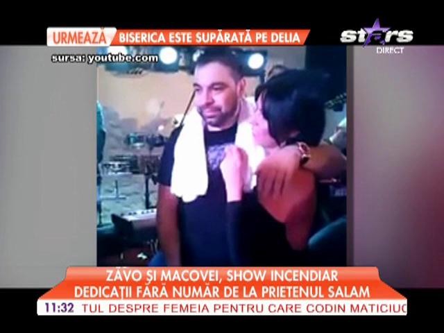 Zăvoranu şi Macovei, show incendiar