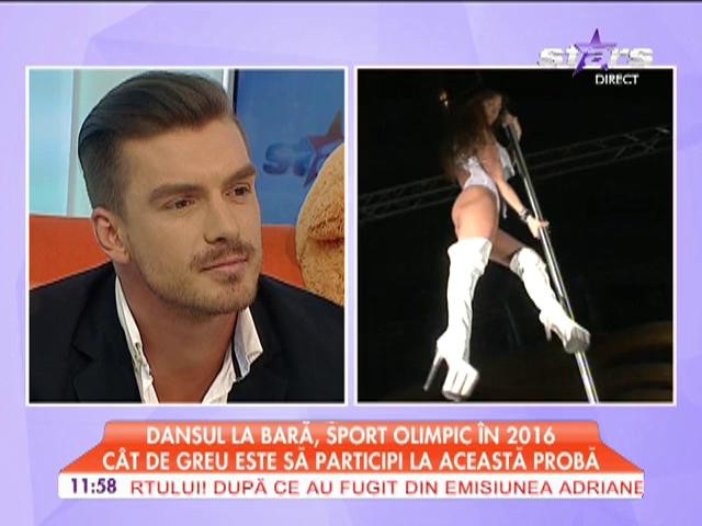 Dansul la bară, sport olimpic &icirc;n 2016