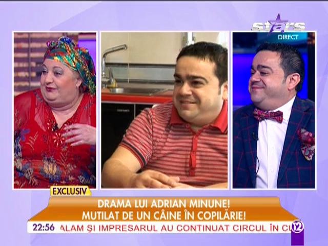 Adrian Minune, mutilat de un caine